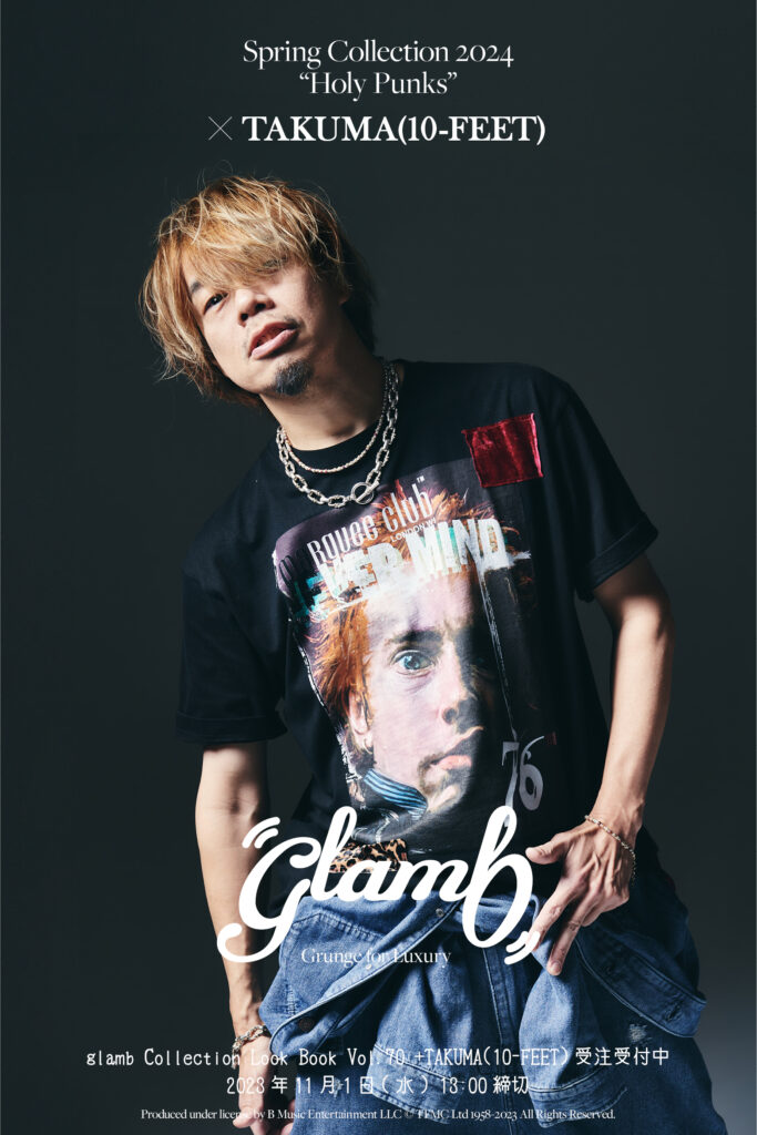 「glamb Collection Look Book Vol.70 +TAKUMA(10-FEET)」